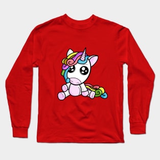 Rainbow Unicorn Long Sleeve T-Shirt